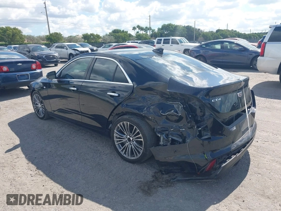 2021 Cadillac CT4 Premium Luxury with VIN 1G6DB5RK1M0132254, listed as a IAAI auction lot 41548569 with 61,862 mi miles and . Bid and sale history available at DreamBid. Image 3.