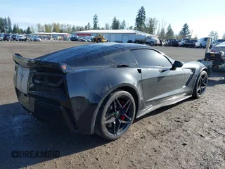 2018 Chevrolet Corvette Z06 3LZ with VIN 1G1YU2D62J5602073, listed as a IAAI auction lot 41999079 with 16,312 mi miles and . Bid and sale history available at DreamBid. Image 4.