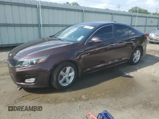2015 Kia Optima LX with VIN 5XXGM4A72FG440265, listed as a Copart auction lot 55470055 with Not Provided miles and Clean Title. Bid and sale history available at carsss.com. Image 1.