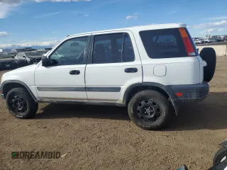 2001 Honda CR-V LX with VIN JHLRD28441S013857, listed as a Copart auction lot 46674145 with 204,227 mi miles and Salvage Title. Bid and sale history available at carsss.com. Image 2.
