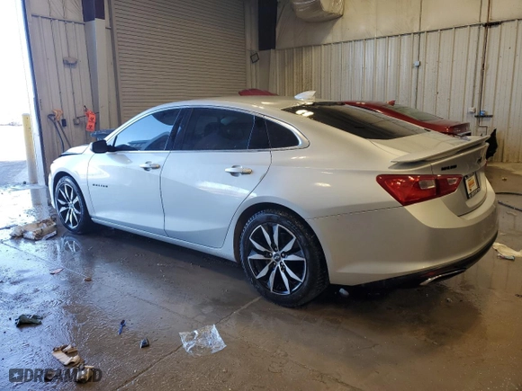2020 Chevrolet Malibu RS with VIN 1G1ZG5ST8LF057483, listed as a Copart auction lot 47213985 with 74,077 mi miles and Salvage Title. Bid and sale history available at carsss.com. Image 2.