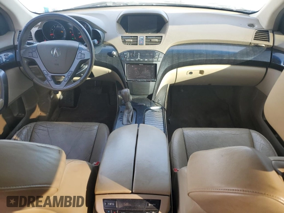 2009 Acura MDX Technology with VIN 2HNYD28449H532090, listed as a Copart auction lot 86586214 with 212,113 mi miles and Salvage Title. Bid and sale history available at DreamBid. Image 8.
