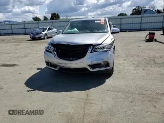 2015 Acura MDX Technology with VIN 5FRYD3H41FB014112, listed as a Copart auction lot 51713615 with 122,565 mi miles and Salvage title. Bid and sale history available at DreamBid. Image 11.