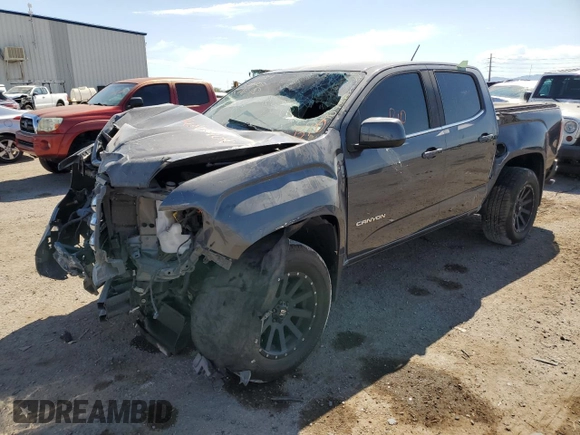 2017 GMC Canyon 2WD SLE with VIN 1GTG5CEN2H1270455, listed as a Copart auction lot 74399904 with 0 mi miles and Salvage Title. Bid and sale history available at carsss.com. Image 1.