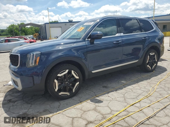 2023 Kia Telluride EX z VIN 5XYP34GC2PG333169, wystawiony jako Copart lot #55835095 z przebiegiem 44 185 mil mil oraz Szkoda całkowita • Salvage title. Historia ofert i sprzedaży dostępna na DreamBid. Obrazek 1.