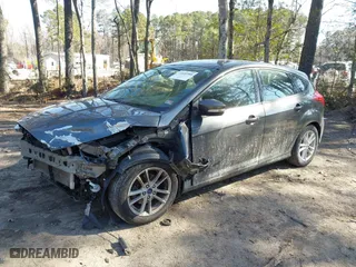 2017 Ford Focus SE with VIN 1FADP3K24HL259605, listed as a IAAI auction lot 41691588 with 105,326 mi miles. Bid and sale history available at carsss.com. Image 18.
