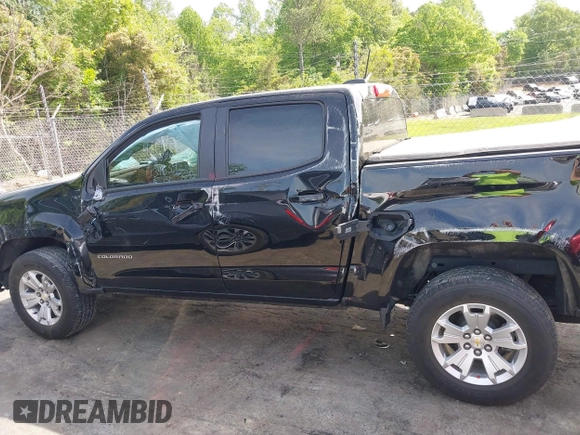 2022 Chevrolet Colorado 2WD LT with VIN 1GCGSCEN4N1198906, listed as a IAAI auction lot 42103408 with 61,766 mi miles and . Bid and sale history available at DreamBid. Image 6.