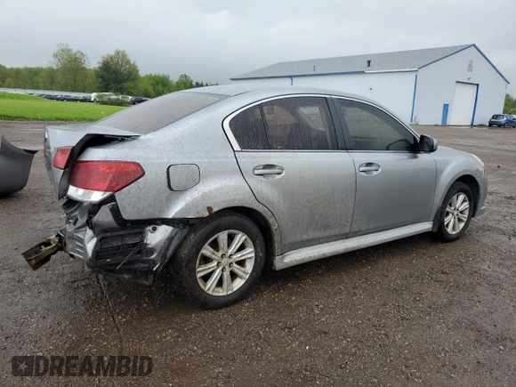 2010 Subaru Legacy Premium All-Weather Anniversary with VIN 4S3BMAC64A1233457, listed as a Copart auction lot 55796215 with 237,735 mi miles and Salvage title. Bid and sale history available at DreamBid. Image 3.