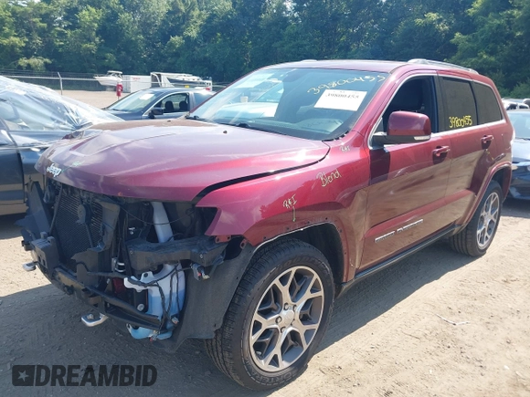 2018 Jeep Grand Cherokee Limited с VIN 1C4RJFBG2JC284555, выставлен на аукционе IAAI как лот 42506937 с пробегом 54 418 миль миль и . История ставок и продаж доступна на DreamBid. Изображение 2.