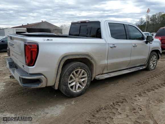 2021 GMC Sierra 1500 SLT with VIN 3GTU9DET2MG283410, listed as a Copart auction lot 87686155 with 96,020 mi miles and Salvage Title. Bid and sale history available at carsss.com. Image 3.