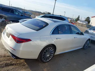 2022 Mercedes-Benz S-Class S 500 with VIN W1K6G6DB4NA125708, listed as a IAAI auction lot 41596381 with 81,102 mi miles. Bid and sale history available at carsss.com. Image 13.