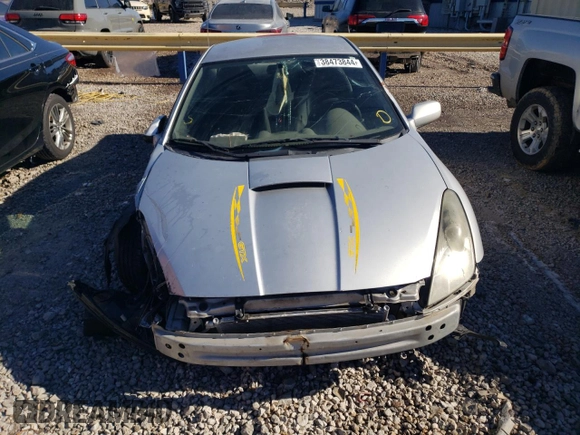 2001 Toyota Celica GT with VIN JTDDR32T510087606, listed as a Copart auction lot 38473844 with 367,435 mi miles and Salvage Title. Bid and sale history available at carsss.com. Image 5.