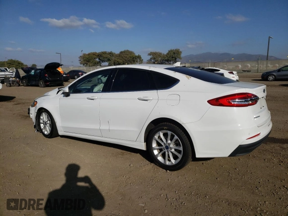 2020 Ford Fusion Hybrid SE with VIN 3FA6P0LU8LR189558, listed as a Copart auction lot 69607932 with 0 mi miles. Bid and sale history available at carsss.com. Image 2.