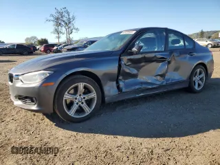 2013 BMW 3 Series 328i with VIN WBA3A5C5XDF357524, listed as a Copart auction lot 50400885 with 132,429 mi miles and Salvage Title. Bid and sale history available at carsss.com. Image 1.