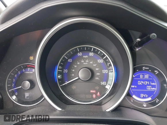 2015 Honda Fit EX-L with VIN 3HGGK5H89FM758748, listed as a IAAI auction lot 42559572 with 24,341 mi miles and . Bid and sale history available at DreamBid. Image 7.
