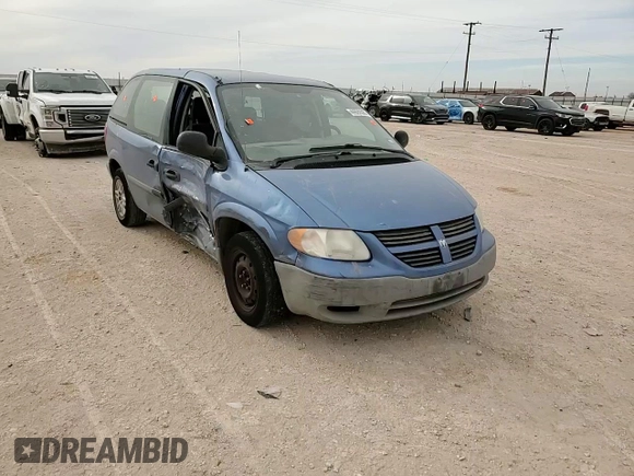 2007 Dodge Caravan SE with VIN 1D4GP25B47B214801, listed as a Copart auction lot 44899585 with 119,522 mi miles and Salvage title. Bid and sale history available at DreamBid. Image 12.