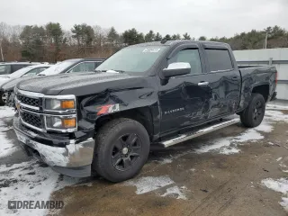 2014 Chevrolet Silverado 1500 LT with VIN 3GCUKREH8EG519623, listed as a Copart auction lot 85904414 with 202,264 mi miles and Salvage Title. Bid and sale history available at carsss.com. Image 1.