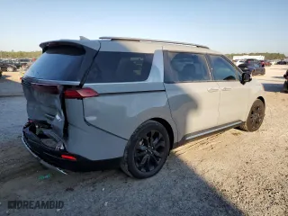 2024 Kia Carnival SX Prestige with VIN KNDNE5H3XR6424136, listed as a Copart auction lot 77401304 with 4,508 mi miles and Salvage Title. Bid and sale history available at carsss.com. Image 3.