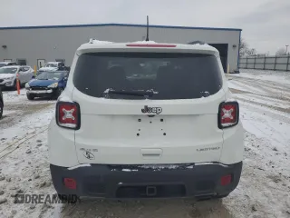 2020 Jeep Renegade Limited with VIN ZACNJBD1XLPL18706, listed as a Copart auction lot 88107385 with 64,236 mi miles and Non repairable. Bid and sale history available at DreamBid. Image 6.