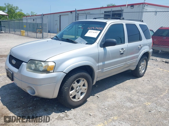 2006 Ford Escape Limited z VIN 1FMYU941X6KB47286, wystawiony jako IAAI lot #42374391 z przebiegiem 185 796 mil mil oraz . Historia ofert i sprzedaży dostępna na DreamBid. Obrazek 2.