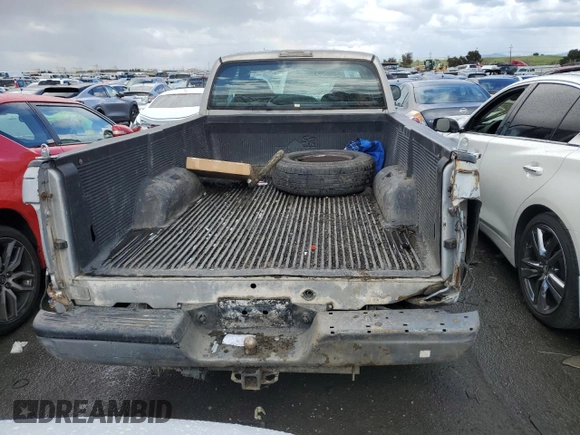 1999 Dodge Ram 2500 with VIN 1B7KC2364XJ541343, listed as a Copart auction lot 49645834 with 129,901 mi miles and Salvage Title. Bid and sale history available at carsss.com. Image 6.
