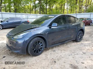 2024 Tesla Model Y Long Range with VIN 7SAYGDEE9RA230998, listed as a Copart auction lot 51682025 with Not provided miles and Salvage title. Bid and sale history available at DreamBid. Image 1.