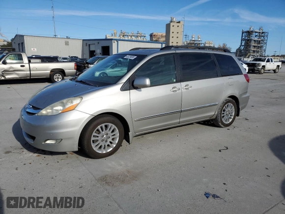 2007 Toyota Sienna XLE with VIN 5TDZK22C57S093237, listed as a Copart auction lot 43329095 with 202,538 mi miles and Salvage Title. Bid and sale history available at carsss.com. Image 1.