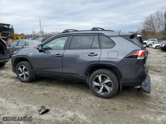2022 Toyota RAV4 Prime SE with VIN JTMAB3FV4ND086688, listed as a Copart auction lot 78949534 with 45,362 mi miles and Salvage Title. Bid and sale history available at carsss.com. Image 2.