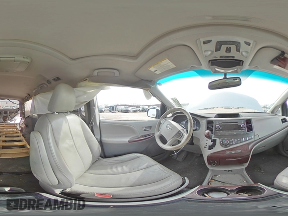 2012 Toyota Sienna XLE AAS with VIN 5TDYK3DC7CS235676, listed as a Copart auction lot 47812035 with 274,896 mi miles and Salvage Title. Bid and sale history available at carsss.com. Image 14.