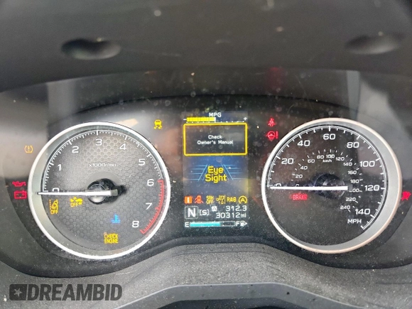2023 Subaru Forester Limited with VIN JF2SKAPC1PH460144, listed as a Copart auction lot 63849215 with 30,312 mi miles and Salvage title. Bid and sale history available at DreamBid. Image 9.