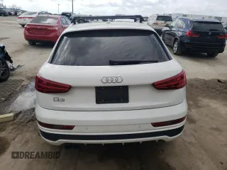 2018 Audi Q3 Premium with VIN WA1BCCFS7JR035197, listed as a Copart auction lot 40069483 with 41,513 mi miles. Bid and sale history available at carsss.com. Image 6.