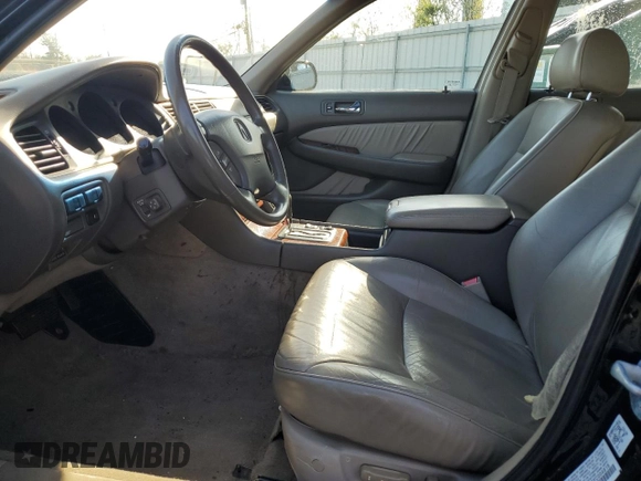 2000 Acura RL with VIN JH4KA9652YC004816, listed as a Copart auction lot 53718725 with Not Provided miles and Salvage Title. Bid and sale history available at DreamBid. Image 7.