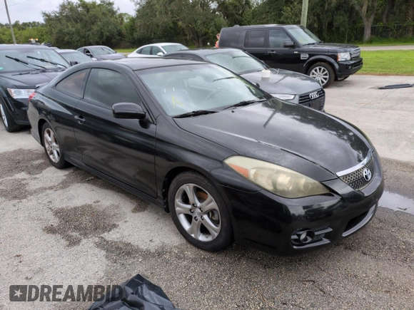2008 Toyota Solara SE with VIN 4T1CE30P98U761851, listed as a Copart auction lot 75031354 with Not Provided miles and Salvage Title. Bid and sale history available at DreamBid. Image 4.