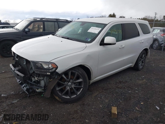 2017 Dodge Durango GT with VIN 1C4RDJDG2HC936818, listed as a IAAI auction lot 41229233 with 131,034 mi miles and . Bid and sale history available at carsss.com. Image 18.