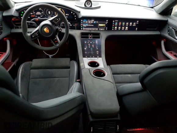 2024 Porsche Taycan GTS with VIN WP0CD2Y1XRSA84164, listed as a Copart auction lot 42511885 with 3,662 mi miles and Salvage title. Bid and sale history available at DreamBid. Image 8.