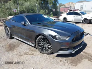 2016 Ford Mustang V6 with VIN 1FA6P8AM8G5303617, listed as a IAAI auction lot 41861943 with 161,572 mi miles and . Bid and sale history available at carsss.com. Image 1.