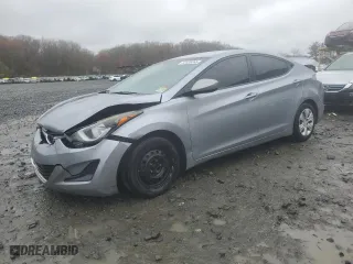 2016 Hyundai Elantra SE with VIN 5NPDH4AE1GH737605, listed as a Copart auction lot 52636865 with 351,666 mi miles and Salvage Title. Bid and sale history available at carsss.com. Image 1.