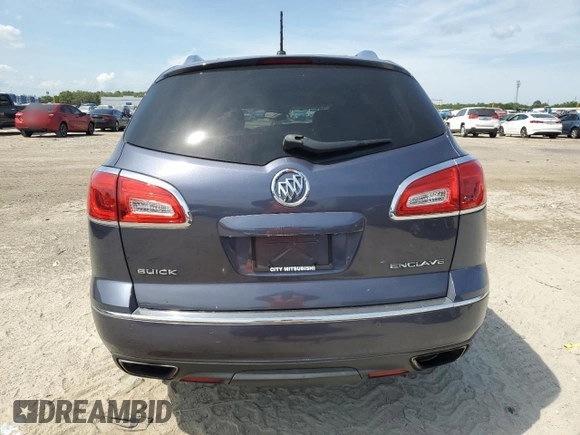 2014 Buick Enclave Premium with VIN 5GAKRCKD6EJ104401, listed as a Copart auction lot 53826985 with 204,639 mi miles and Salvage Title. Bid and sale history available at carsss.com. Image 6.