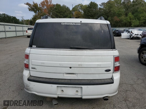 2017 Ford Flex SEL with VIN 2FMGK5C87HBA03846, listed as a Copart auction lot 78281354 with 141,874 mi miles and Salvage Title. Bid and sale history available at carsss.com. Image 6.
