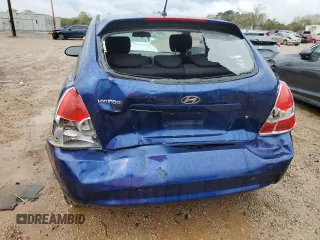 2007 Hyundai Accent GS with VIN KMHCM36C37U003798, listed as a Copart auction lot 50176595 with 122,342 mi miles and Salvage Title. Bid and sale history available at carsss.com. Image 6.