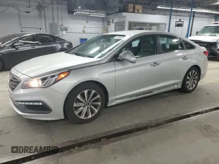2015 Hyundai Sonata Limited with VIN 5NPE34AF2FH040714, listed as a Copart auction lot 55464585 with 162,231 mi miles and Clean Title. Bid and sale history available at carsss.com. Image 1.