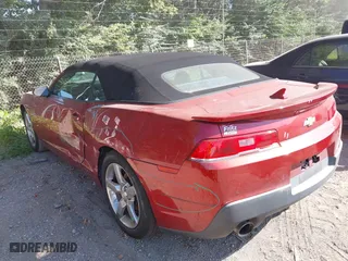2014 Chevrolet Camaro LT with VIN 2G1FB3D39E9145988, listed as a IAAI auction lot 40028454 with 129,227 mi miles. Bid and sale history available at carsss.com. Image 3.