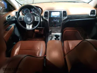 2012 Jeep Grand Cherokee Overland with VIN 1C4RJFCG0CC248462, listed as a Copart auction lot 46648895 with 99,479 mi miles and Salvage Title. Bid and sale history available at carsss.com. Image 8.