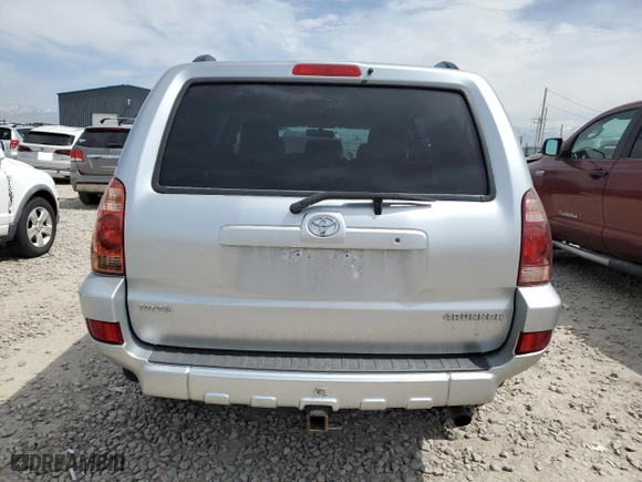 2005 Toyota 4Runner SR5 with VIN JTEZU14R150047745, listed as a Copart auction lot 53082785 with 272,214 mi miles and Salvage Title. Bid and sale history available at carsss.com. Image 6.