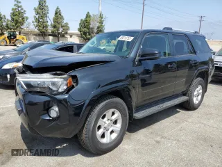 2019 Toyota 4Runner SR5 with VIN JTEBU5JR7K5647195, listed as a Copart auction lot 59010755 with 81,774 mi miles and Salvage title. Bid and sale history available at DreamBid. Image 1.