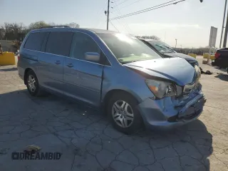 2007 Honda Odyssey EX with VIN 5FNRL384X7B031971, listed as a Copart auction lot 51521035 with 184,473 mi miles and Salvage Title. Bid and sale history available at carsss.com. Image 4.
