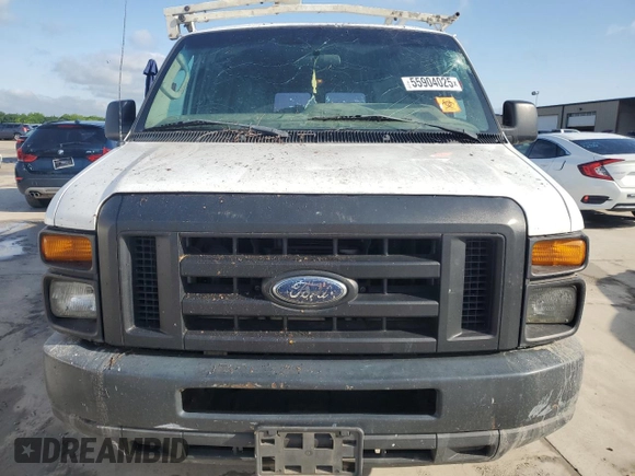 2010 Ford Econoline Cargo Commercial with VIN 1FTNE1EW1ADA07205, listed as a Copart auction lot 55904025 with 309,958 mi miles and Clean Title. Bid and sale history available at DreamBid. Image 5.