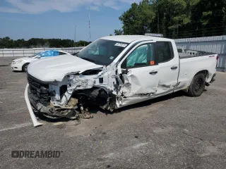 2022 Chevrolet Silverado 1500 Work Truck with VIN 1GCRDAEK9NZ545340, listed as a Copart auction lot 73321144 with Not Provided miles and Salvage Title. Bid and sale history available at DreamBid. Image 1.