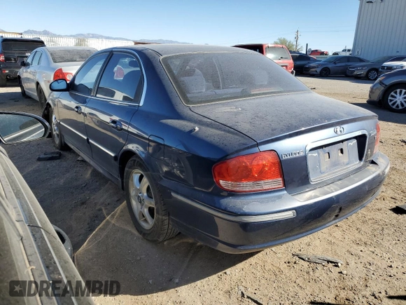 2005 Hyundai Sonata GLS with VIN KMHWF35H65A181854, listed as a Copart auction lot 76840754 with 85,744 mi miles and Salvage Title. Bid and sale history available at carsss.com. Image 2.