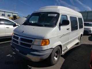 2000 Dodge Cargo Conversion with VIN 2B6HB11Y6YK163726, listed as a Copart auction lot 73036594 with 109,385 mi miles and Salvage Title. Bid and sale history available at carsss.com. Image 1.